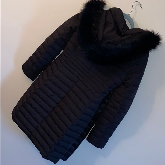 Zara basic winter jacket ! With hood ! - Picture 4 of 4